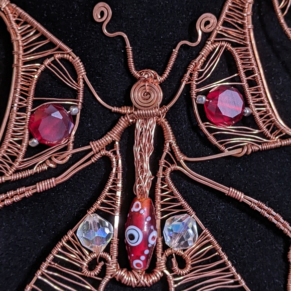 Artisan Suncatcher Butterfly Ornament - Picture 8 of 11